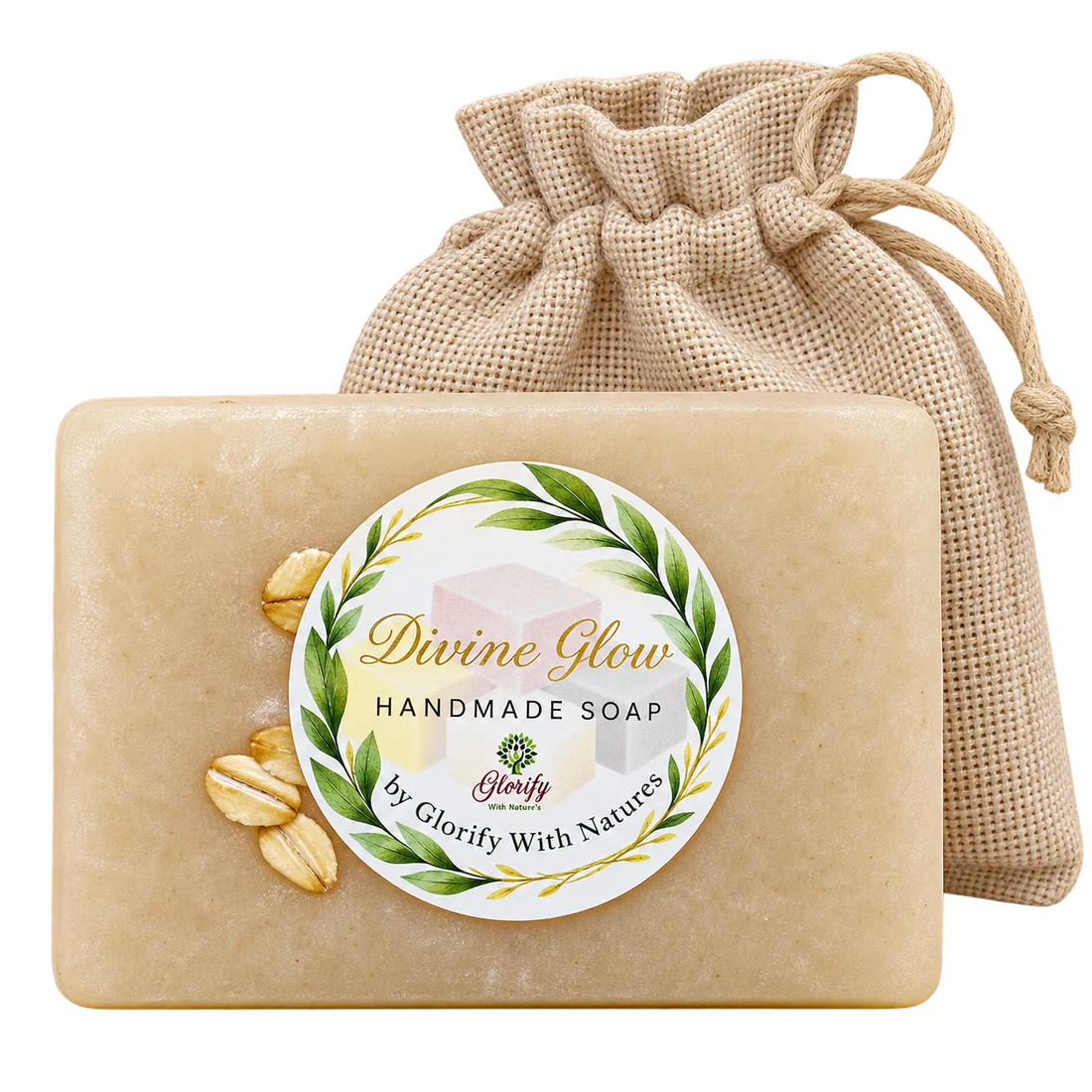 Honey, Oats & Rice Handmade Soap