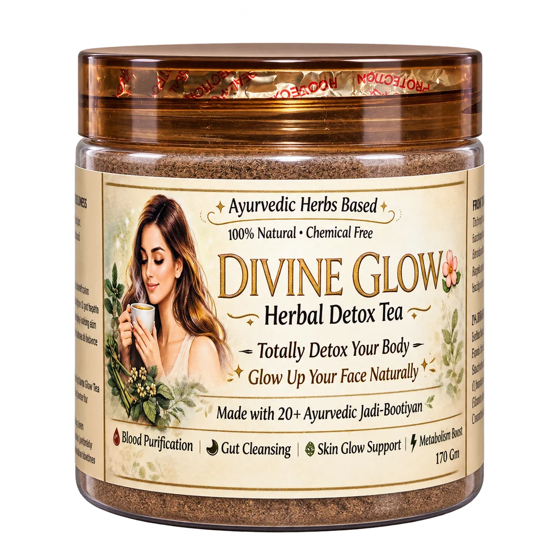 Divine Glow Herbal Detox Tea